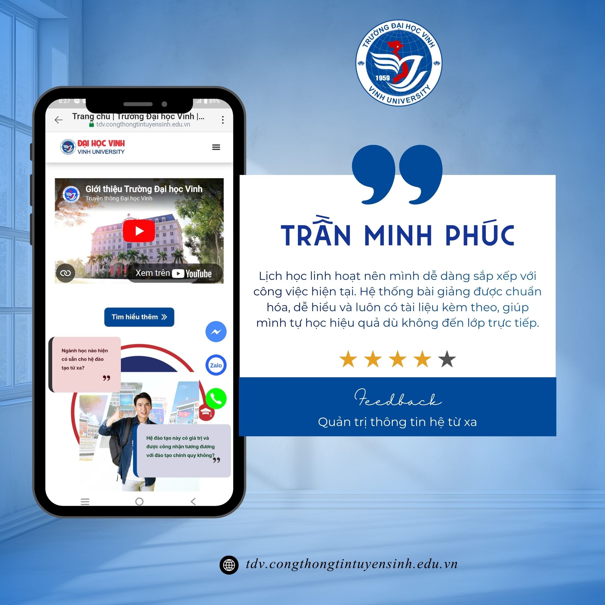 Học viên Trần Minh Phúc