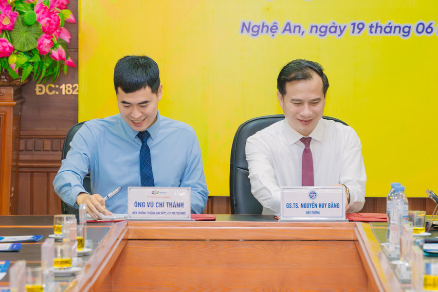 FPT Education hợp tác với Trường Đại học Vinh phát triển việc làm cho sinh viên