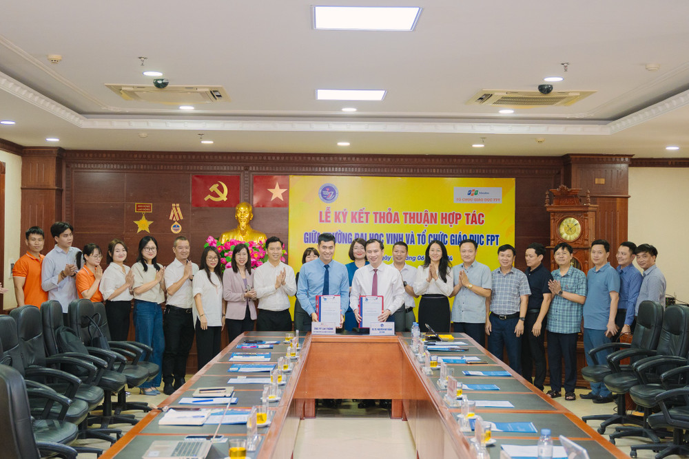 FPT Education hợp tác với Trường Đại học Vinh phát triển việc làm cho sinh viên